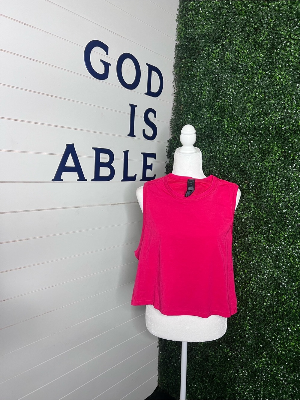 Sweaty Betty Hot Pink Muscle Tank